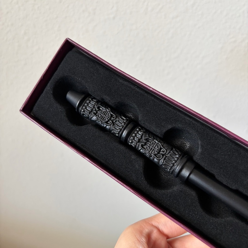 Harry Potter Snape Black Wizard Wand with Burgundy Presentation Box - Picture 9 of 14